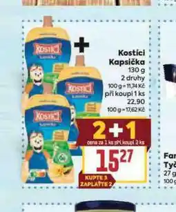 Billa Kostíci kapsička nabídka