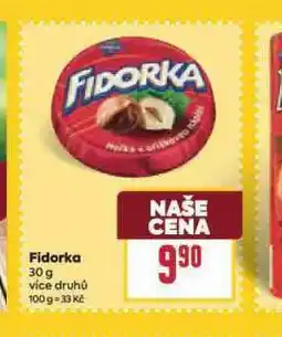 Billa Fidorka nabídka