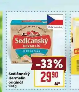 Billa Sedlčanský hermelín originál nabídka