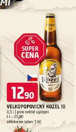 Terno Pivo velkopopovický kozel 10 nabídka