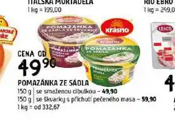 Terno Pomazánka ze sádla se smaženou cibulkou nabídka