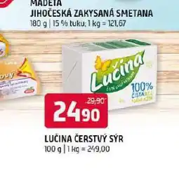 Terno Lučina čerstvý sýr nabídka