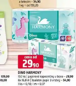 Terno Dino harmony toaletní papír nabídka