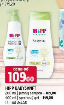 Terno Hipp babysanft sprchový gel nabídka