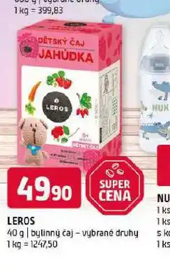 Terno Leros bylinný čaj nabídka