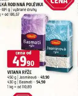 Terno Vitana rýže jasmínová nabídka