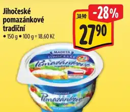 Albert Jihočeské pomazánkové tradiční nabídka