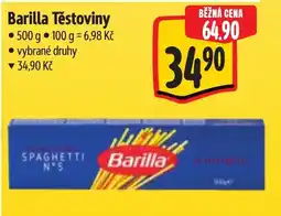Albert Barilla Těstoviny nabídka