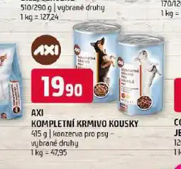 Terno Axi kompletní krmivo kousky pro psy nabídka