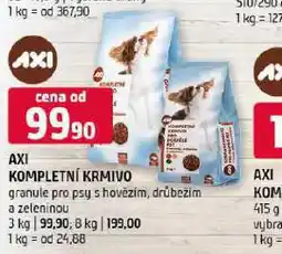 Terno Axi kompletní krmivo pro psy nabídka