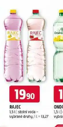 Terno Rajec stolní voda nabídka