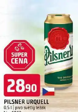 Terno Pivo pilsner urquell nabídka