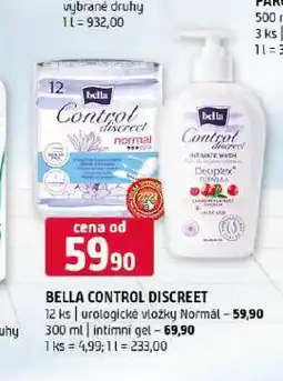 Terno Bella control discreet intimní gel nabídka