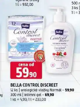 Terno Bella control discreet urologické vložky normal nabídka