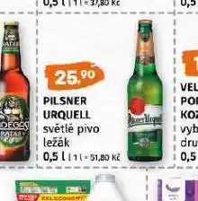 Terno Pivo pilsner urquell nabídka