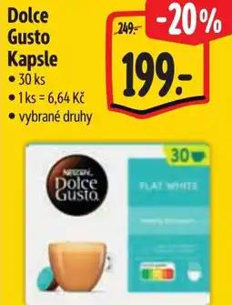 Albert Dolce Gusto Kapsle nabídka
