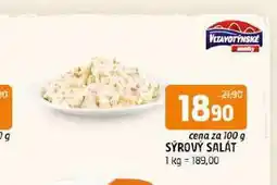Terno Sýrový salát nabídka