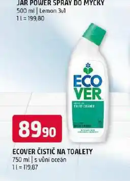 Terno Ecover čistič na toalety nabídka