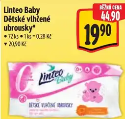 Albert Linteo Baby Dětské vlhčené ubrousky nabídka