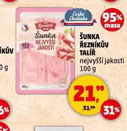 Penny Market Šunka nejvyšší jakosti nabídka