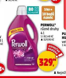 Penny Market Perwoll prací gel nabídka