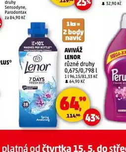 Penny Market Lenor aviváž nabídka
