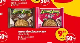 Penny Market Yum yum instantní nudlová polévka nabídka