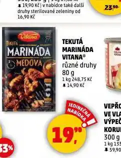 Penny Market Vitana tekutá marináda nabídka