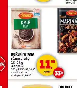 Penny Market Vitana koření nabídka