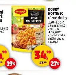 Penny Market Maggi dobrý hostinec nabídka