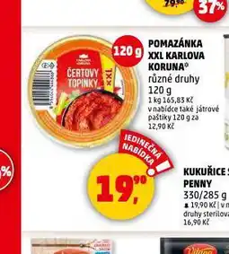 Penny Market Poamzánka xxl karlova koruna nabídka