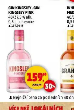 Penny Market Gon kingsley, gin kingsley pink nabídka