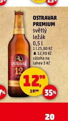 Penny Market Pivo ostravar premium nabídka