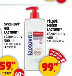 Penny Market Lactovit tělové mléko nabídka
