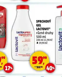 Penny Market Lactovit sprchový gel nabídka