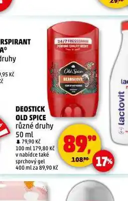 Penny Market Old spice deostick nabídka