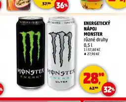 Penny Market Monster energetický nápoj nabídka