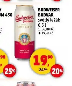 Penny Market Pivo budweiser budvar original nabídka
