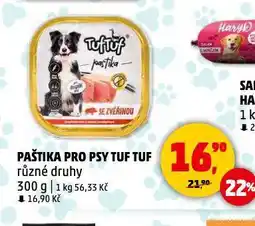 Penny Market Tuf tuf paštika pro psy nabídka