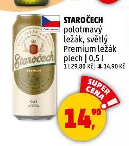 Penny Market Pivo staročech nabídka
