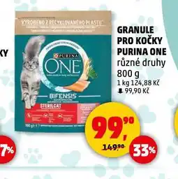 Penny Market Purina one granule pro kočky nabídka