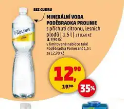 Penny Market Poděbradka prolinie s příchutí nabídka