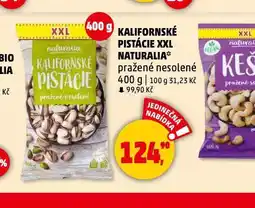 Penny Market Kaliforsnké pistácie xxl naturalia nabídka