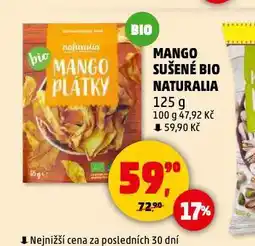 Penny Market Mango sušebé bio naturalia nabídka