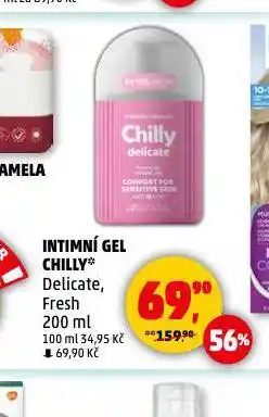 Penny Market Chilly intimní gel nabídka