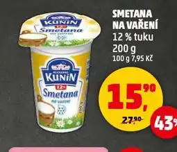 Penny Market Smetan na vaření 12% nabídka