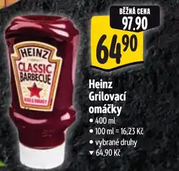 Albert Heinz Grilovací omáčky nabídka