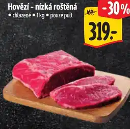 Albert Hovězí - nízká roštěná nabídka