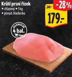 Albert Krůtí prsní řízek nabídka