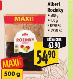 Albert Albert Rozinky nabídka